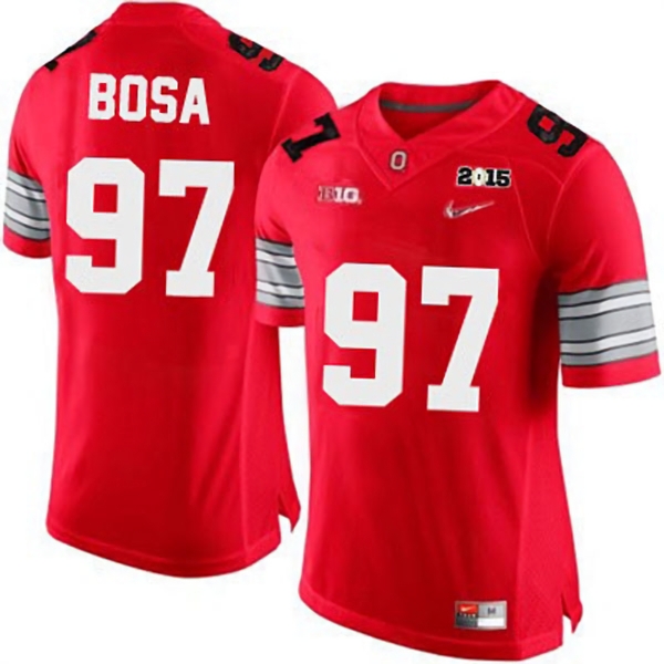 Ohio State Buckeyes Men's NCAA Joey Bosa #97 Red College Football Jersey HJO8449LN
